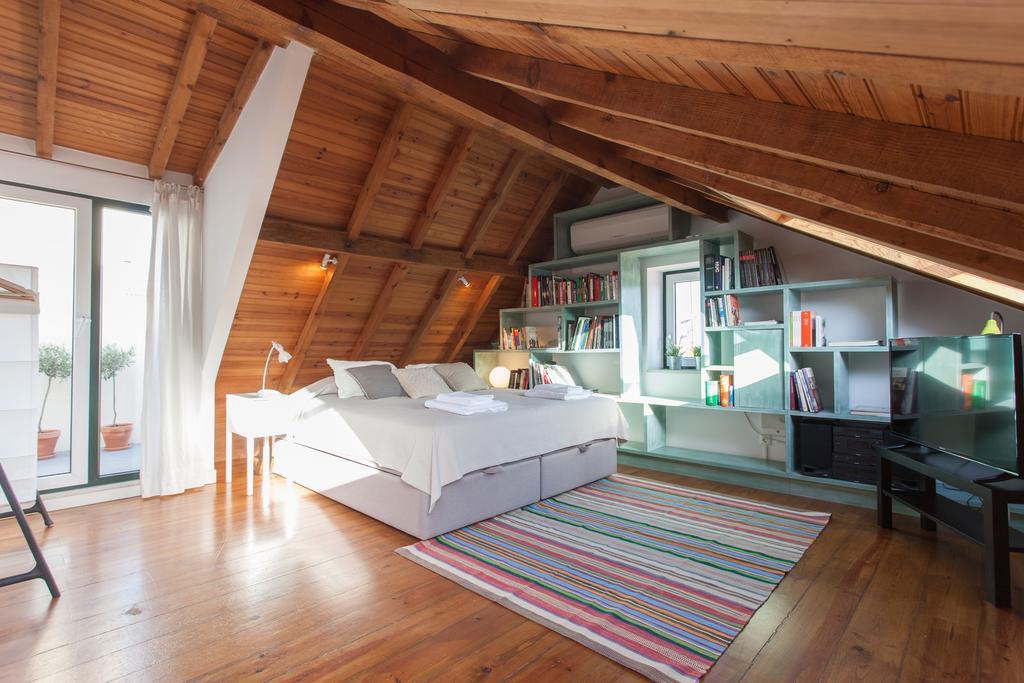 Ferienwohnung Flh Bairro Alto Loft With Sunny Terrace Lissabon Exterior foto